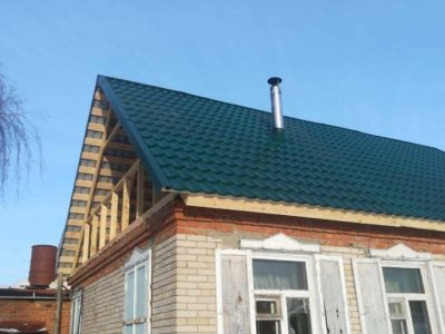 Реконструкция крыши в Пущино